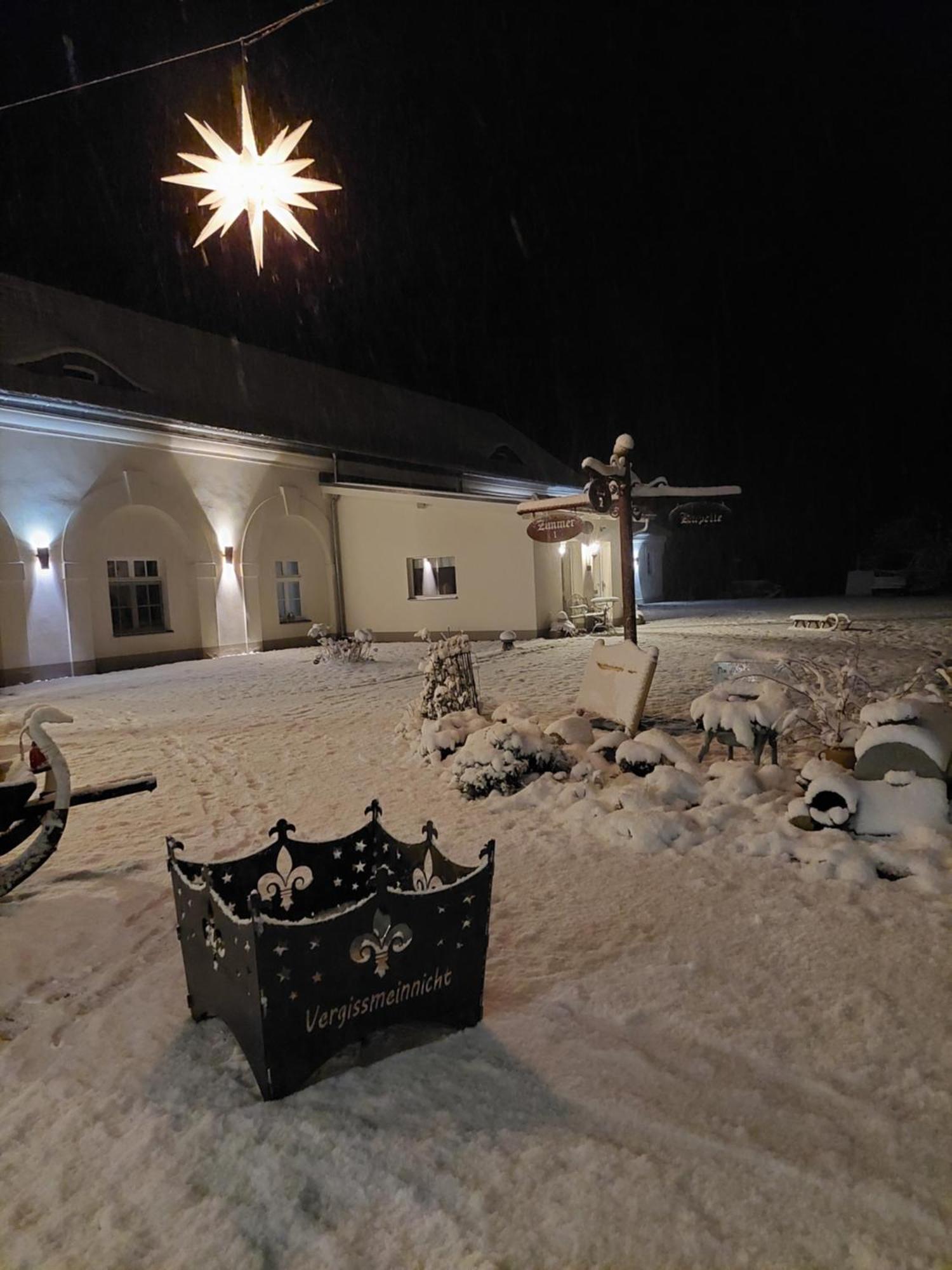 Gaestehaus Vergissmeinnicht Guteborn ภายนอก รูปภาพ