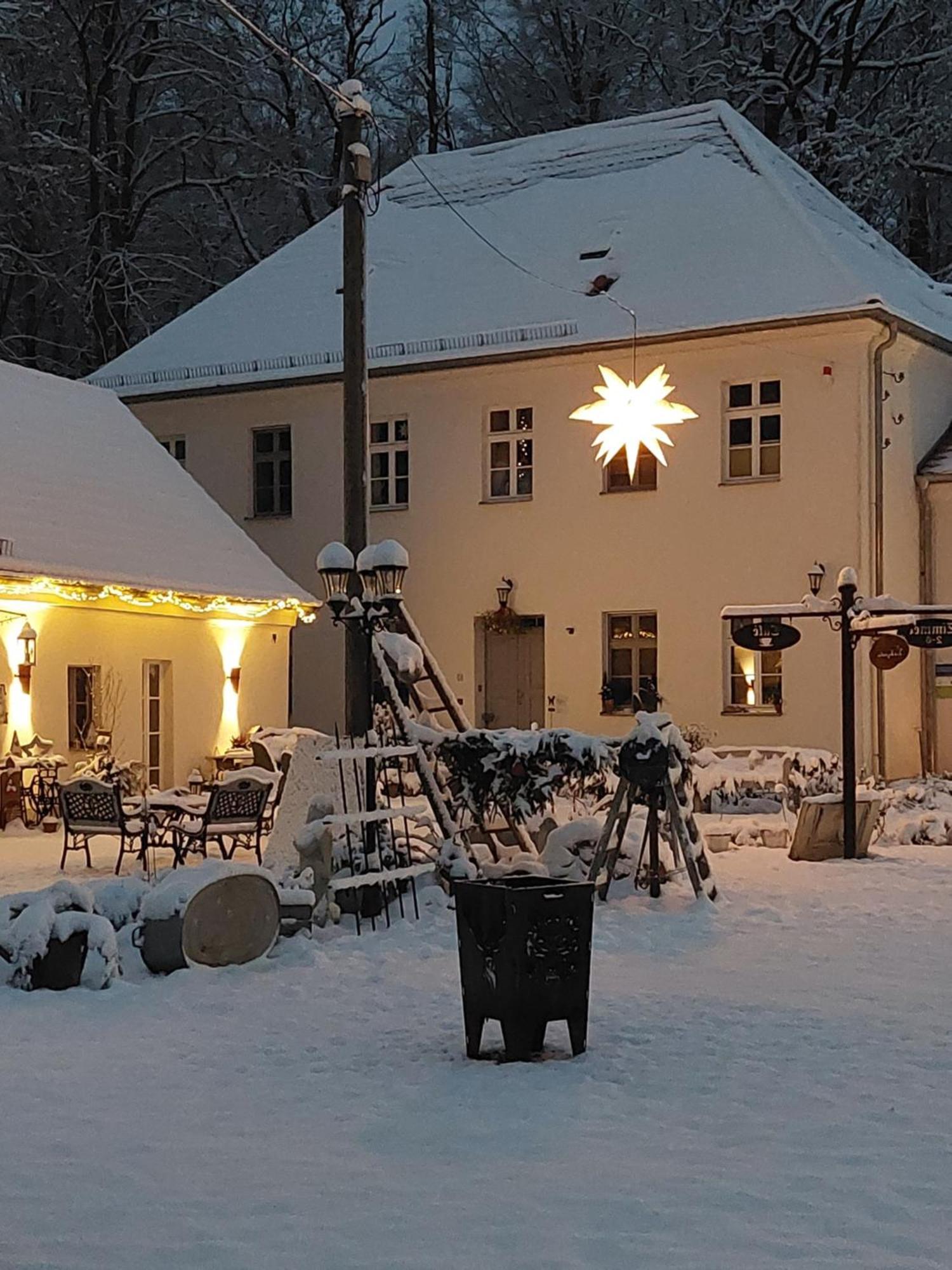 Gaestehaus Vergissmeinnicht Guteborn ภายนอก รูปภาพ